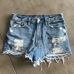 Abercrombie High Rise Shorts